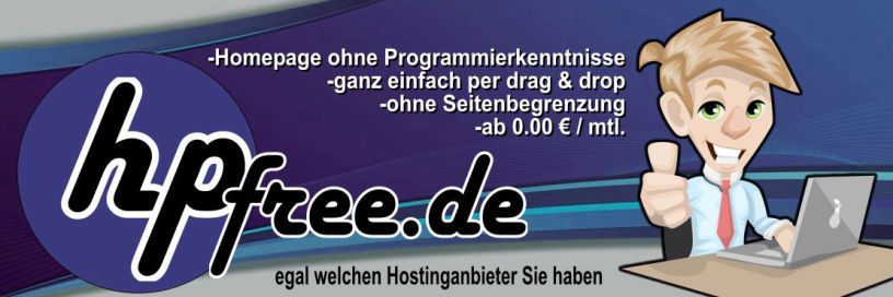 hpfree.de Homepage Baukasten